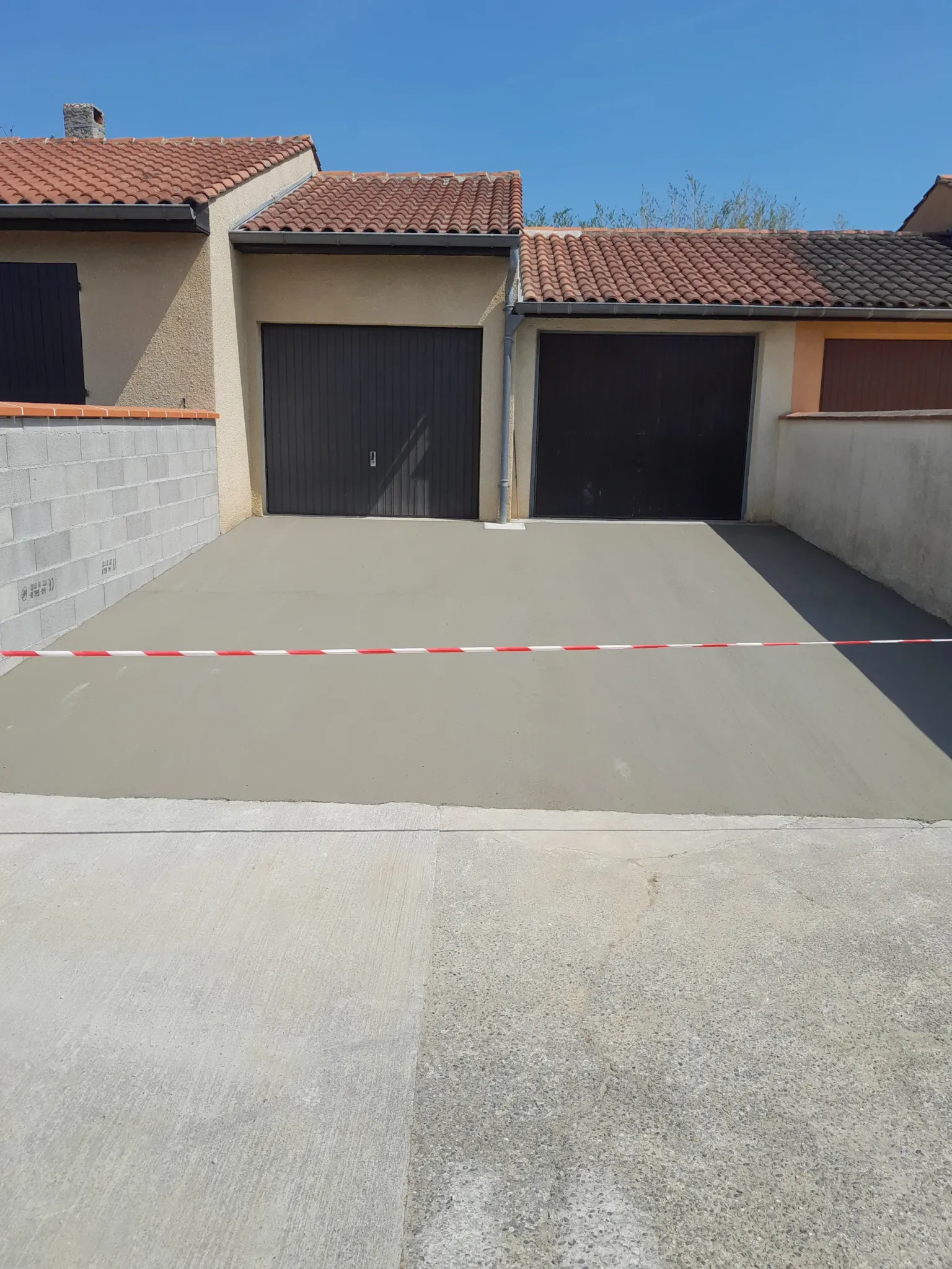 Aménagement extérieur complet à Villeneuve-Tolosane, vue 7 du chantier